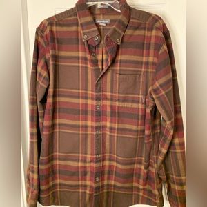 Eddie Bauer Button-down Mens shirt Size L